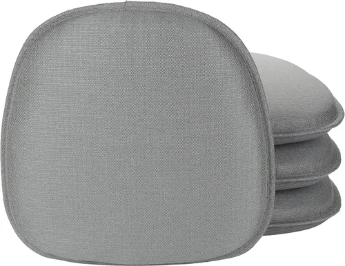 Vista 11 de Klear Vu Gripper - Cojín antideslizante para silla, moderno de mediados de siglo, ensamblado en Estados Unidos, relleno extragrueso, tela de Dorado
