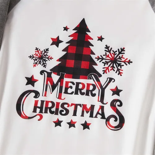 Vista 9 de PATPAT Pijamas de Navidad familiares a juego, pijamas de Navidad para la familia, mamá y yo, trajes de Navidad
