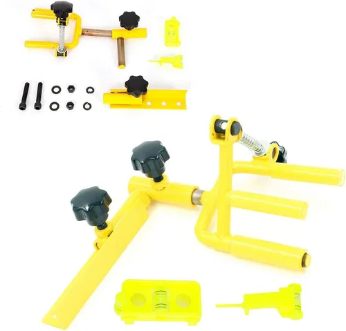Vista 5 de Arco compuesto Arco paralelo tornillo de arco paralelo, Upthehill American Archery Paralelo Universal Bow Vise ajustable Compuesto arco blanco