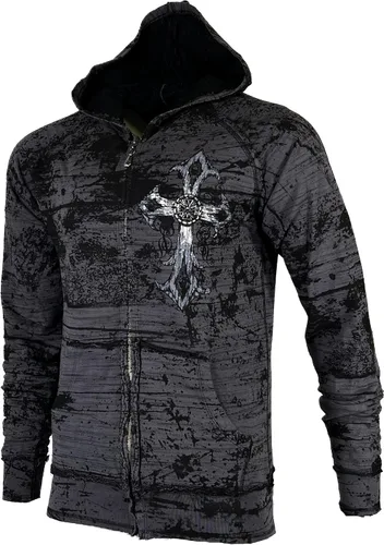 Vista 5 de Xtreme Couture by Affliction - Sudadera con capucha superior para hombre