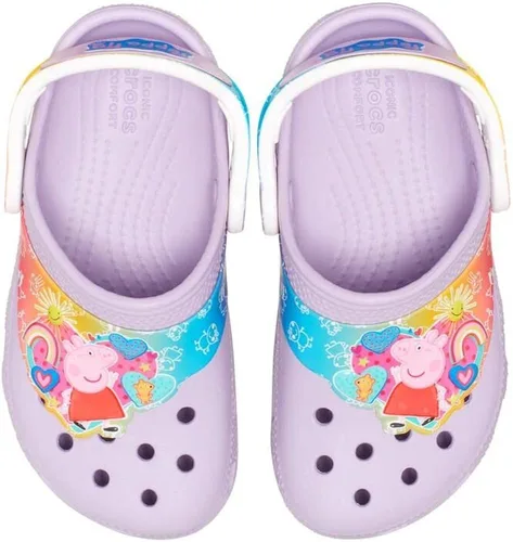Vista 5 de Crocs Unisex-Child Classic Peppa Pig Clogs Toddler Shoes