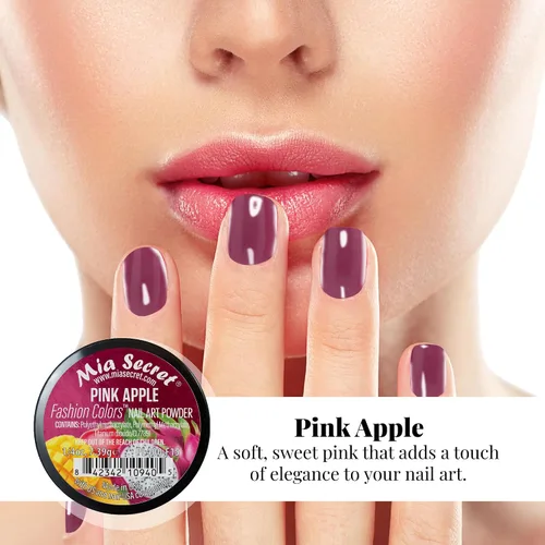 Vista 7 de Mia Secret Polvo de arte de uñas de color de moda 12 colores mezcla