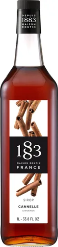 Vista 113 de 1883 Jarabe de Amaretto para bebidas, fabricado en Francia, botella de plástico de 1 litro