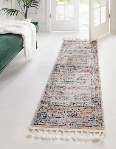 Vista 10 de Unique Loom Aramis Collection - Alfombra rectangular de 3 pies 3 pulgadas x 5 pies 3 pulgadas, color negro