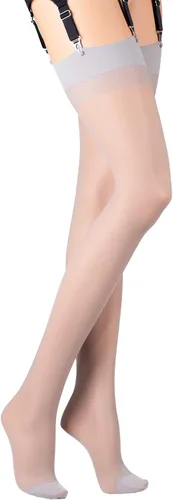 Vista 3 de Trasparenze Sara medias completamente transparentes para mujer