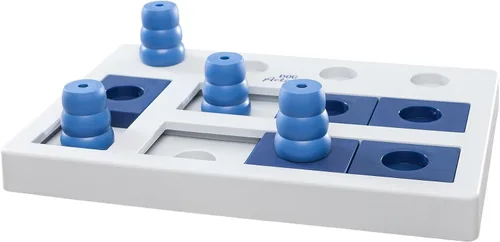 Vista 8 de TRIXIE Juguete interactivo de actividad para perros, juego de rompecabezas de comida de nivel 2, dispensador de golosinas para burlas cerebrales