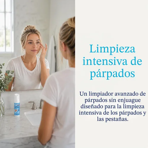 Vista 4 de OCuSOFT - Limpiador de párpados PLUS en espuma - Para condiciones de párpados de moderadas a graves - Limpiador de párpados e pestañas con espuma