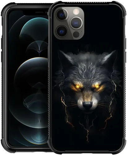 Vista 7 de DJSOK Funda compatible con iPhone 7/8/SE2, funda de ciervo de oro negro para iPhone 7, para niños y niñas, a prueba de golpes, resistente a