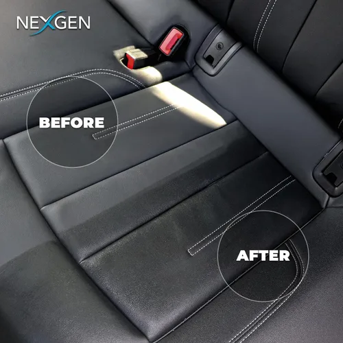 Vista 6 de Nexgen Acondicionador interior (galón) – Fórmula no grasosa, de bloqueo UV, aroma de cuero fresco, detalles de automóvil sobre la marcha