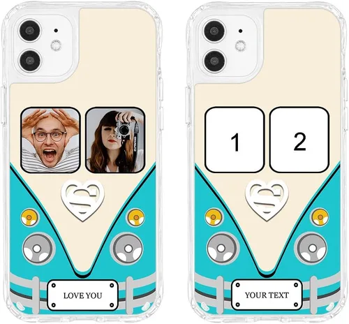 Vista 253 de Funda de teléfono personalizada para Apple iPhone 8 Plus iPhone 7 Plus, personalizada con foto, imagen, texto, imagen, diseño de imagen