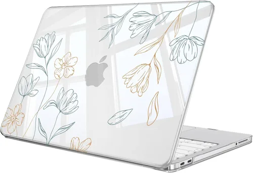 Vista 12 de Fintie Funda para MacBook Neo de 13 pulgadas A3404 2026, transparente Cristal transparente