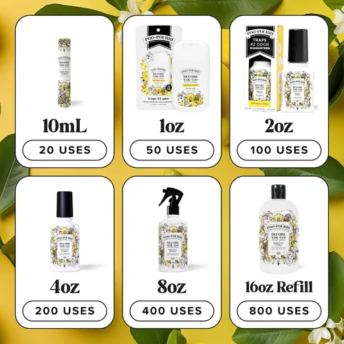 Vista 9 de Poo-Pourri Before-You-go Toilet Spray, 2 Fl Oz, Original Citrus Scent, 2 Fl Oz