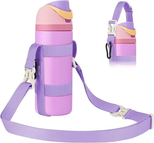 Vista 16 de EasyAcc Correa de Soporte para Botella de Agua, para Owala FreeSip 24 32 40 oz, Hydro Flask, Cirkul, Yeti, Stanley Flip, Botellas de Agua