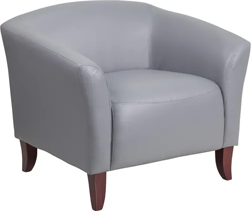 Vista 10 de Flash Furniture Silla Hercules LeatherSoft, color negro