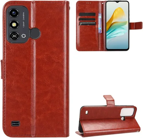 Vista 28 de Funda para Honor X50i, funda de cuero con tapa para Honor X50i 5G CRT-AN00 Case Gold Oro