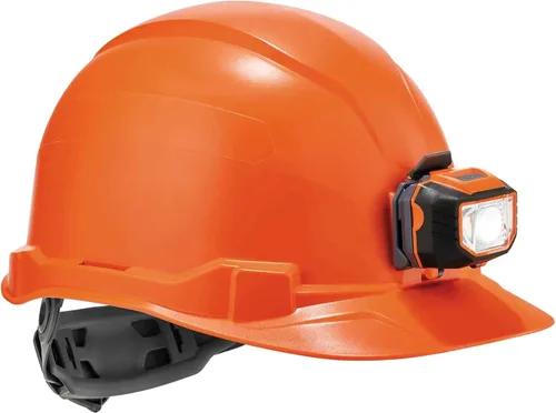 Vista 10 de Casco duro, estilo gorra, suspensión de trinquete, clase E, Ergodyne Skullerz 8970, naranja, mediano