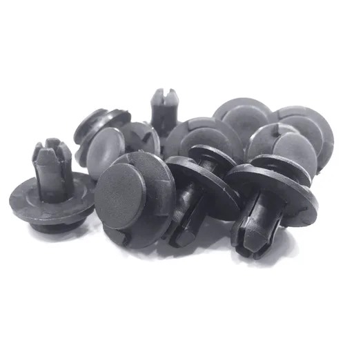 Vista 6 de Lantee 50 clips de empuje para guardabarros para parachoques de capó 01553-05323 para Nissan Sentra Rogue Murano Maxima Frontier Armada Altima 350Z