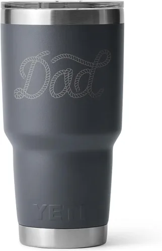 Vista 17 de YETI Rambler - Vaso de acero inoxidable con aislamiento al vacío de 20 onzas con tapa MagSlider Rosa (Power Pink)