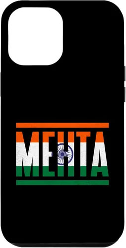Vista 6 de iPhone 15 Mehta Surname Family Pride India Flag Case