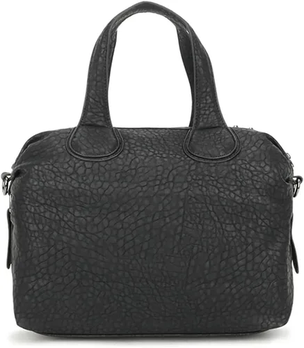 Vista 5 de Downupdown Bolso de mano para mujer, bolso de mano con remache, cráneo, bolso de piel sintética, bolso cruzado de hombro, bolso punk