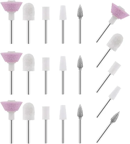 Vista 7 de 6 unidades de repuesto para limas de uñas compatibles con kit de uñas Finish Touch Flawless