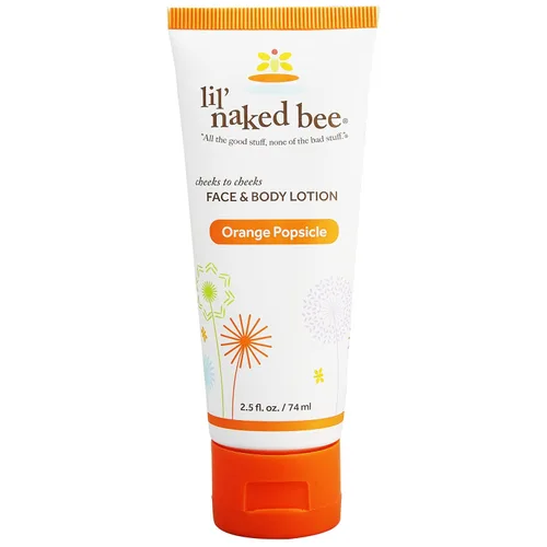 Vista 10 de Lil Naked Bee - Loción para bebés para niños (2.5 onzas), loción facial y corporal de mejillas de canción de cuna de lavanda para pieles sensibles