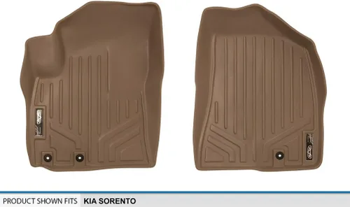 Vista 4 de SMARTLINER Juego de alfombrillas de piso personalizadas para Kia Sorento 2011-2013