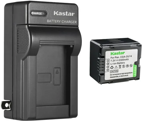 Vista 8 de Kastar CGA-DU14 Reemplazo del cargador de batería de pared AC para Panasonic PV-GS250, PV-GS300, PV-GS320, PV-GS400, PV-GS500, SDR-H18, SDR-H200