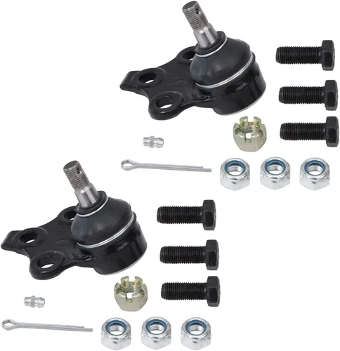 Vista 307 de Detroit Axle - Par (2) de juntas esféricas inferiores delanteras para Mitsubishi Montero 1992-2000 - [Montero Sport 1997-2004]