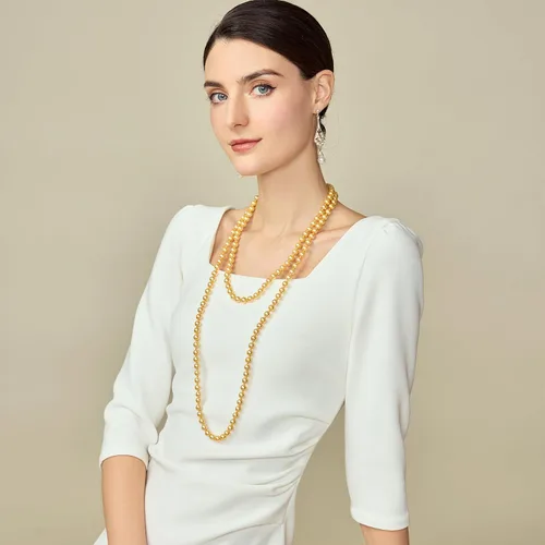 Vista 48 de BABEYOND - Collar de perlas sintéticas estilo art deco de la década de 1920, collar de perlas largas para fiesta de disfraces de estilo Gatsby