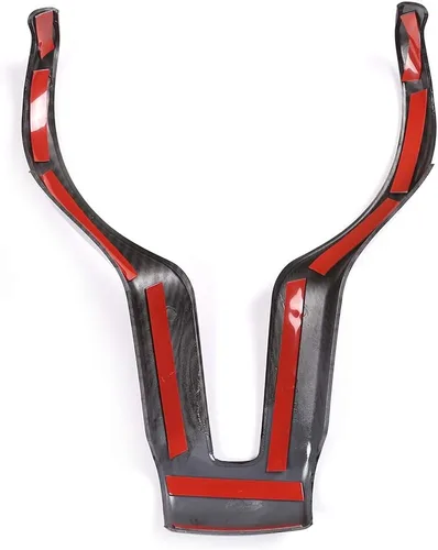 Vista 6 de YIWANG Marco de decoración de volante de automóvil ABS cromado para BMW F20 F22 F21 F30 F32 F33 F36 F06 F12 F13 X5 F15 X6 F16 M