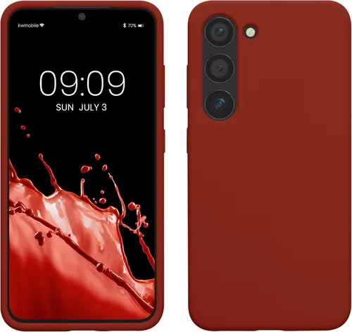 Vista 125 de kwmobile Funda compatible con Samsung Galaxy S9 - Funda de silicona TPU con acabado suave - Blue Reef