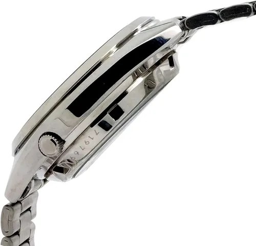 Vista 2 de Seiko Reloj automático de acero inoxidable con esfera azul SNXS77K1 para hombre