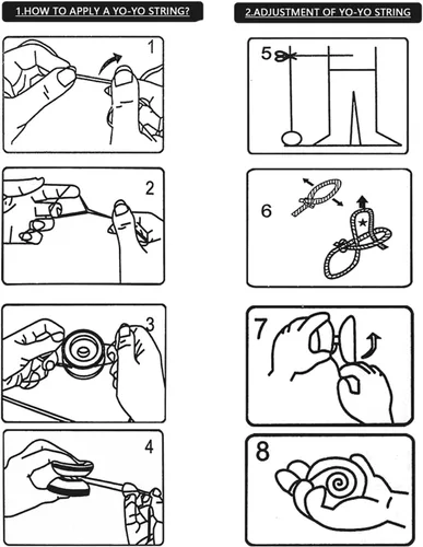 Vista 4 de Yoyo profesional sensible de aluminio para niños principiantes, rodamiento de bolas de repuesto para jugadores avanzados de Yoyo + 1 guante + 5