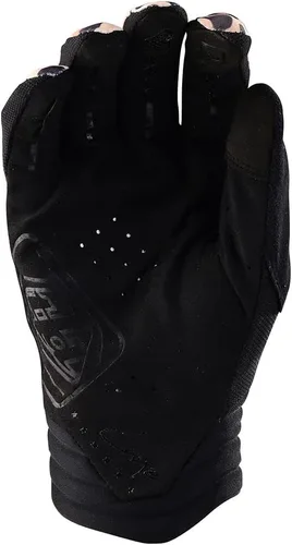 Vista 2 de Troy Lee Designs Guantes de motocross para motocicleta de motocross, carreras de montaña, guantes de lujo para mujer, leopardo