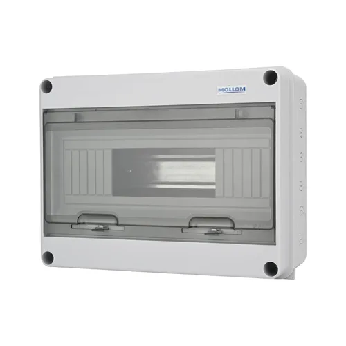 Vista 27 de MOLLOM Caja de protección de distribución MCB del disyuntor de 2 vías Ht