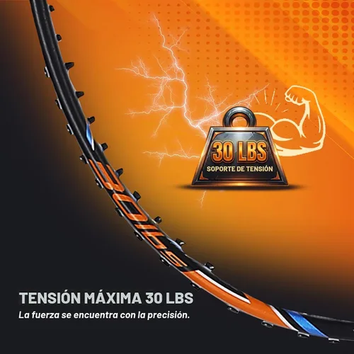 Vista 3 de YONEX Nanoray 10F Hi-Flex - Raqueta de bádminton preencordada