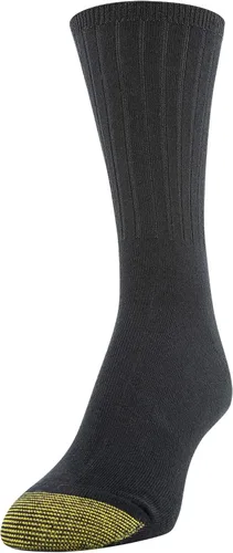 Vista 2 de GOLDTOE Calcetines altos con textura casual para mujer, multipares