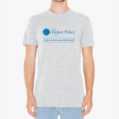 Vista 4 de UGP Campus Apparel Camiseta básica de algodón Hokey Pokey Clinic