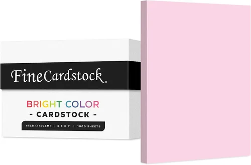 Vista 37 de Papel de alta calidad para tarjetas de colores, caja de 1000 hojas, cartulina de peso medio de 65 libras, perfecta para suministros escolares, artes
