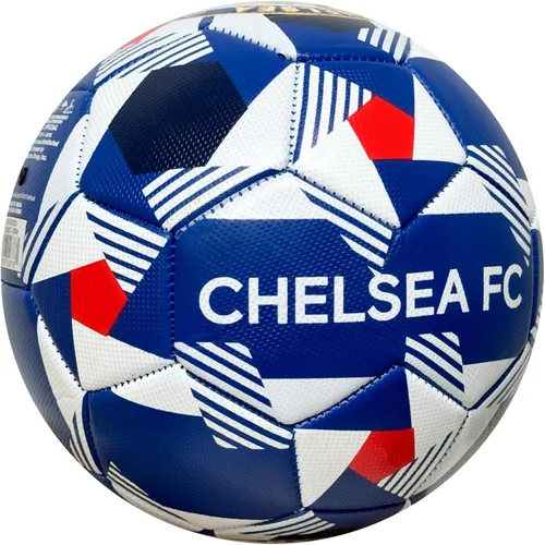 Vista 4 de Icon Sports Balón de fútbol Chelsea FC, para todas las edades, tallas 2,4 y 5, pelota azul Chelsea con licencia