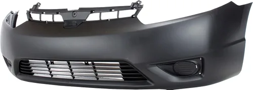 Vista 2 de Evan Fischer Cubierta de parachoques delantero compatible con Honda Civic 2006-2008, imprimado, Coupé