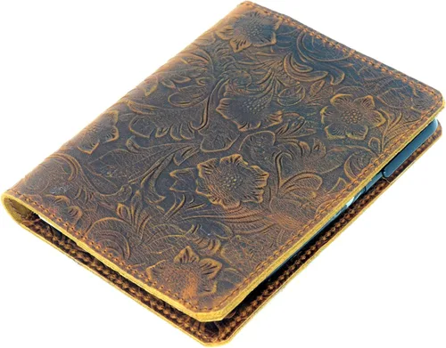 Vista 6 de JJNUSA Funda de cuero compatible con Moleskine XXL de 8.5 x 11 pulgadas, funda para diario de viaje para cuaderno de viaje de cuero envejecido