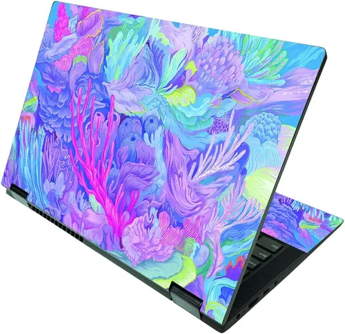 Vista 15 de MightySkins Skin compatible con Lenovo IdeaPad Flex 5 2 en 1 de 15 pulgadas (2021) - Angry Ripple Funda protectora de vinilo duradera y única