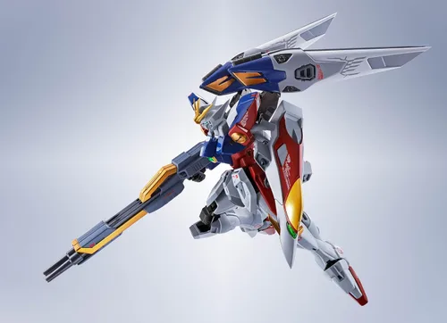 Vista 6 de TAMASHII NATIONS - Nuevo informe móvil Gundam Wing - Wing Gundam Zero, Bandai Spirits Metal Robot Spirits Coleccionable Gundam Universe New Mobile