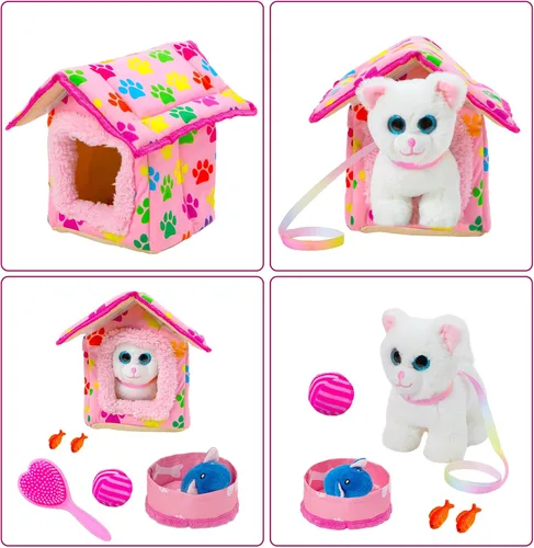 Vista 3 de ZNTWEI Ropa y accesorios para muñecas americanas - Pet Kitty Play Set