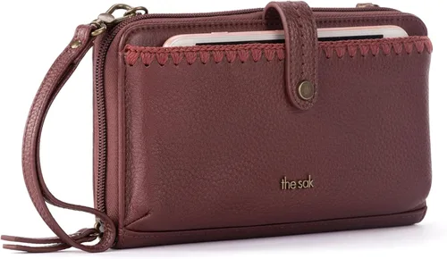 Vista 33 de The Sak Iris Bolso para smartphone cruzado Aspen Stripe / Crochet