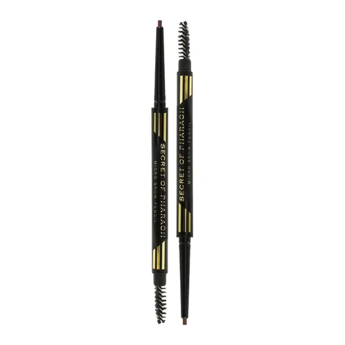 Vista 12 de EBIN NEW YORK Micro Lápiz de cejas negro natural Punta ultrafina para trazos precisos similares al cabello Define las cejas Cepillo suave
