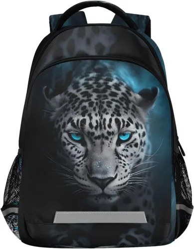 Vista 20 de ALAZA Divertidas mochilas de viaje para computadora portátil, mochila escolar para hombres, mujeres, adolescentes, niños, 33, Pugs de dibujos Pugs