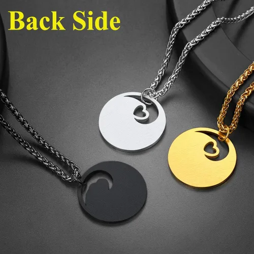 Vista 4 de U7 Collar para madre con grabado personalizado con nombre 234567 collar con piedra natal para mujeres y niñas, colgante para mamá, abuela, esposa